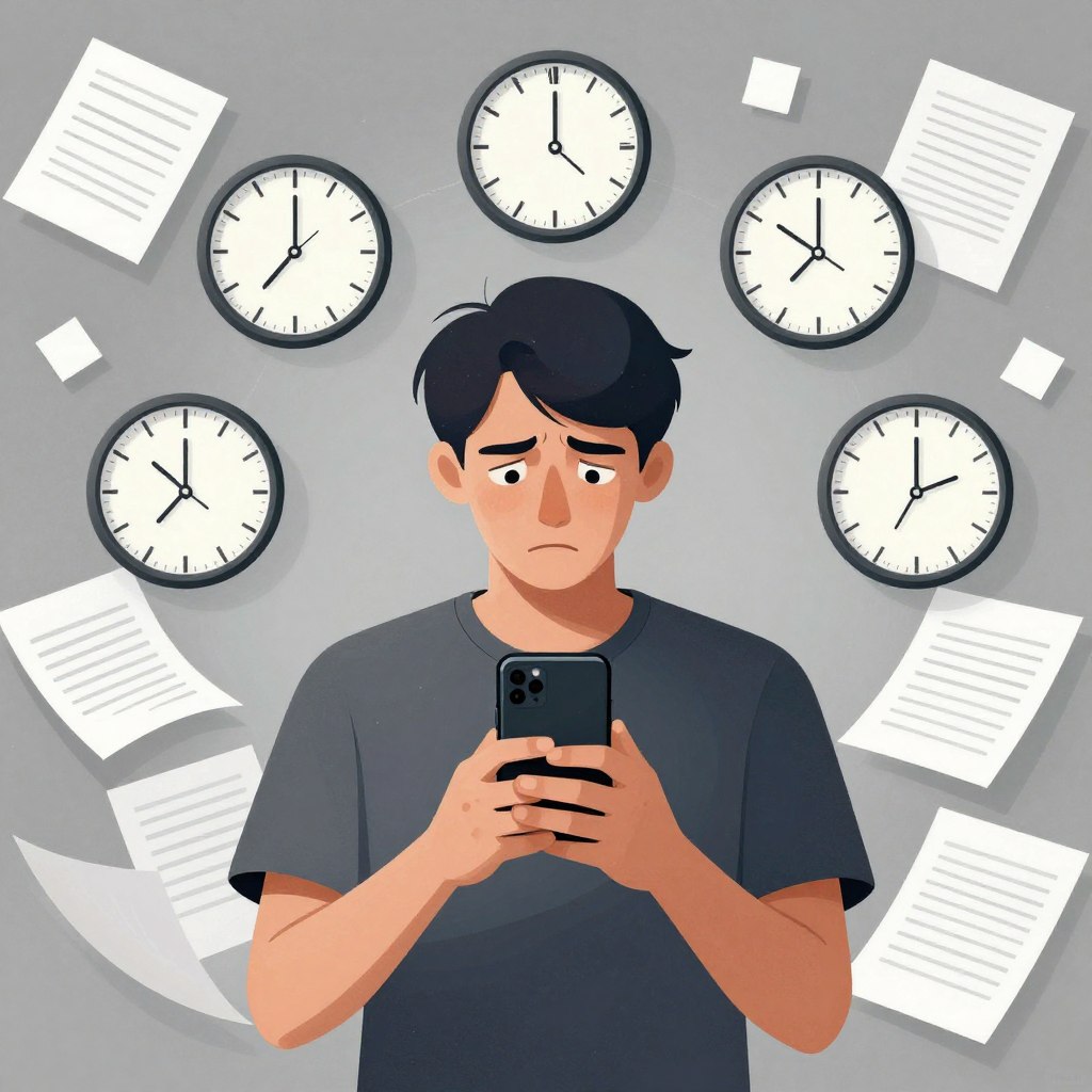 Ciclu de procrastinare digital