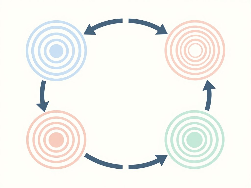 Diagrama ilustrand tipare in relatii si comportamente repetitive