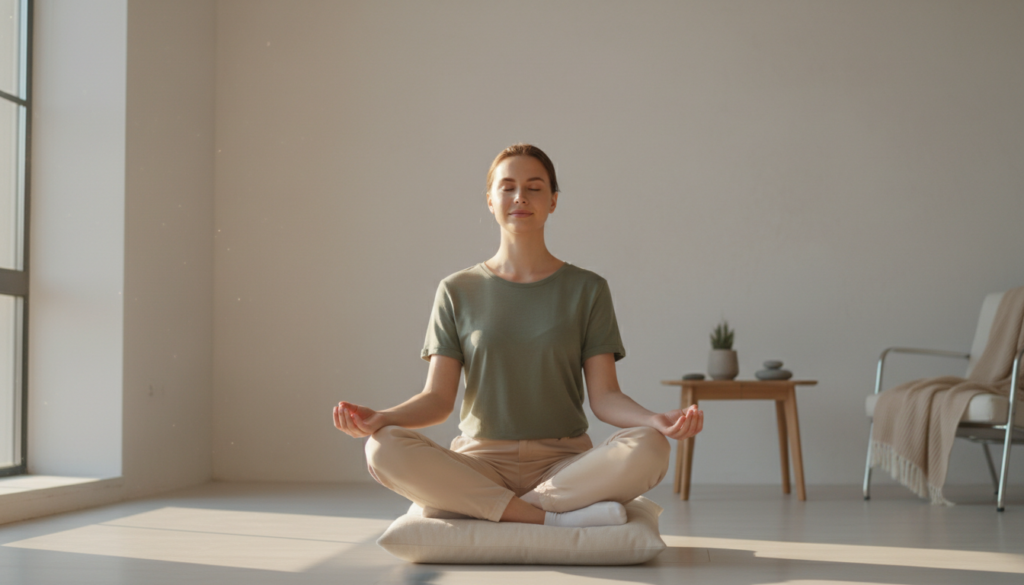 Practică de mindfulness și meditație pentru gestionarea stresului în somatizare