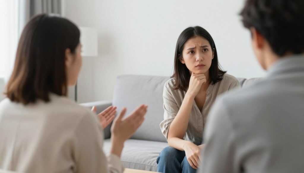 persoana evitand contactul emotional