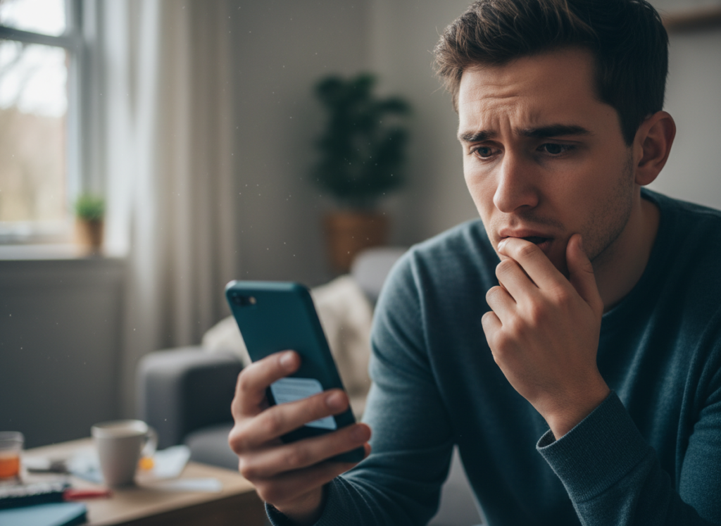 persoană manifestând semne de stimă de sine scăzută în relație