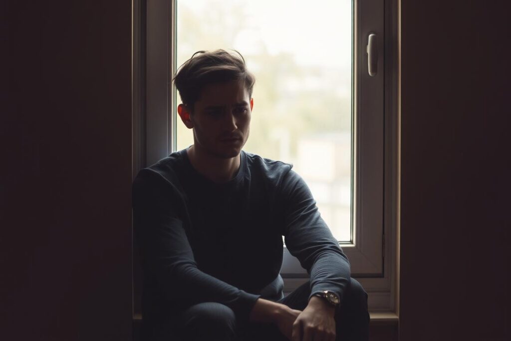 persoană reflectând asupra dificultății de a stabili limite, Limite în Relație