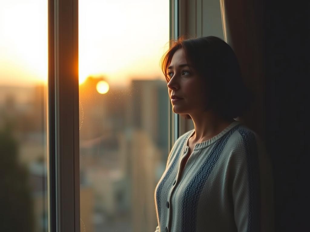 persoană care și-a recăpătat puterea și speranța persoană care și-a recăpătat puterea și speranța
