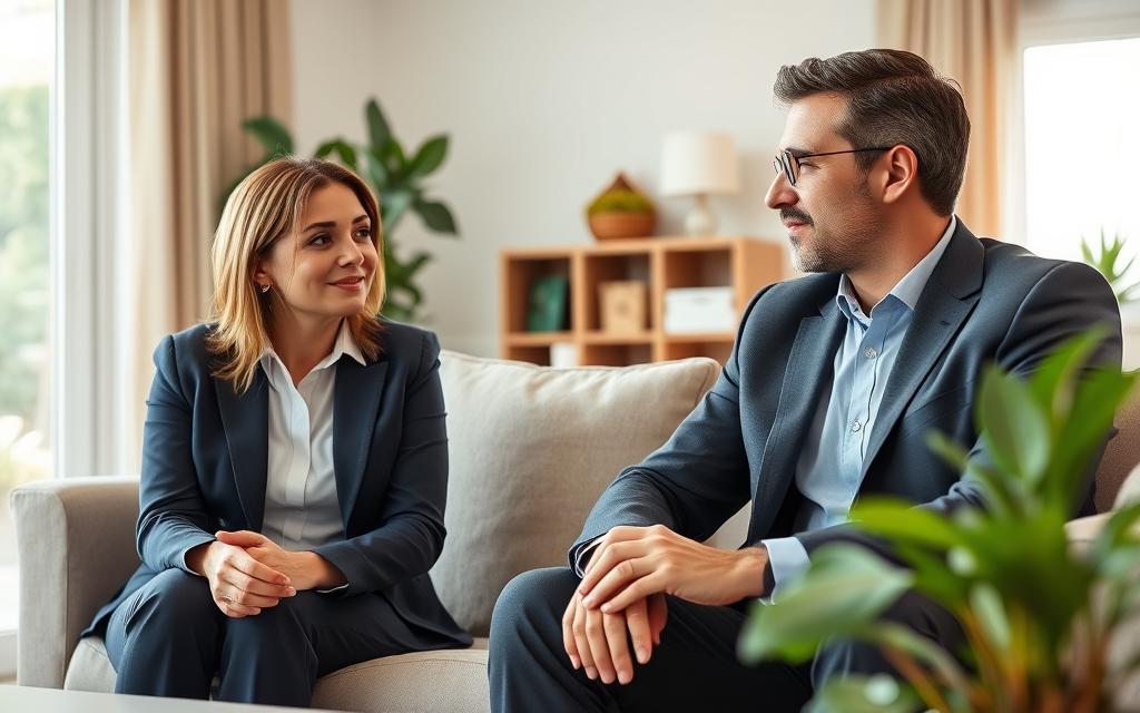 parteneri care discută despre implicare și responsabilitate parteneri care discută despre implicare și responsabilitate
